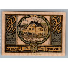 ALEMANIA 1922 BILLETE DE 50 Pfennig HERMOSO